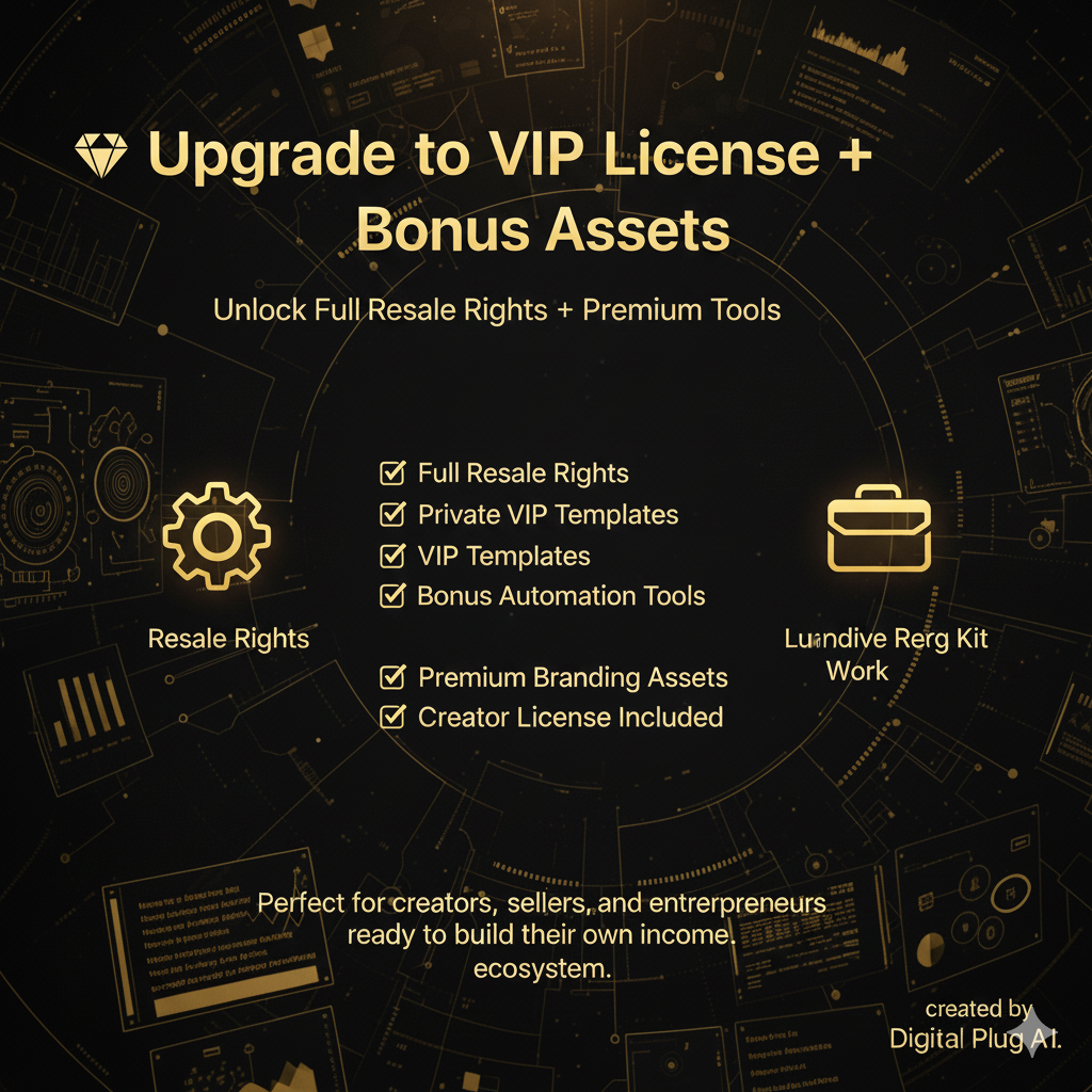 Digital Plug A.I.™ Pro System – Build & Automate Your Income Fast – Digital Plug A.I.™ | Build. Automate. Scale.