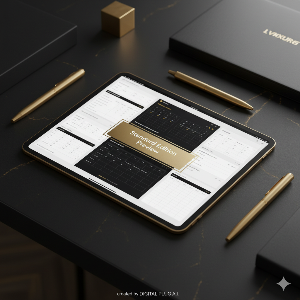 AI Business Productivity Kit – Digital Plug A.I. Planner & Workflow System
