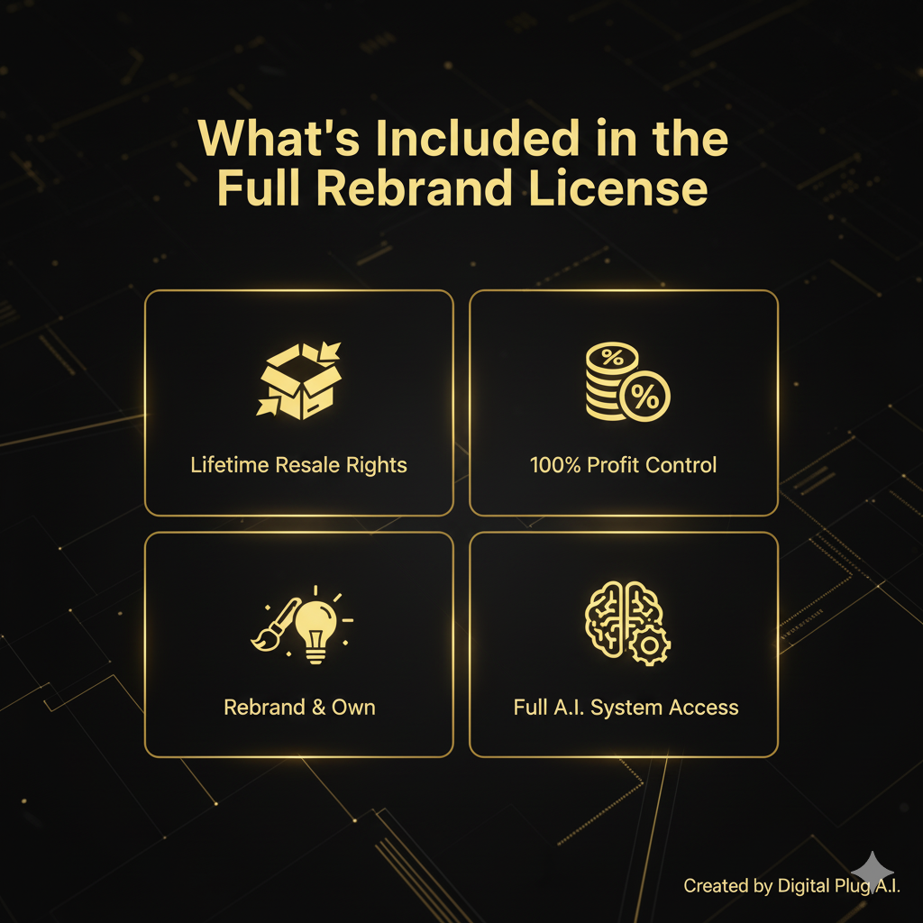 Digital Plug A.I.™ Full Rebrand License — VIP Freedom Edition – Digital Plug A.I.™ | Build. Automate. Scale.