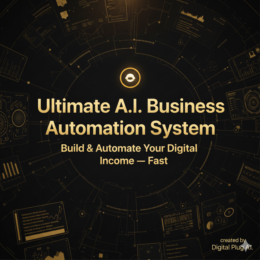 Digital Plug A.I.™ Pro System – Build & Automate Your Income Fast – Digital Plug A.I.™ | Build. Automate. Scale.