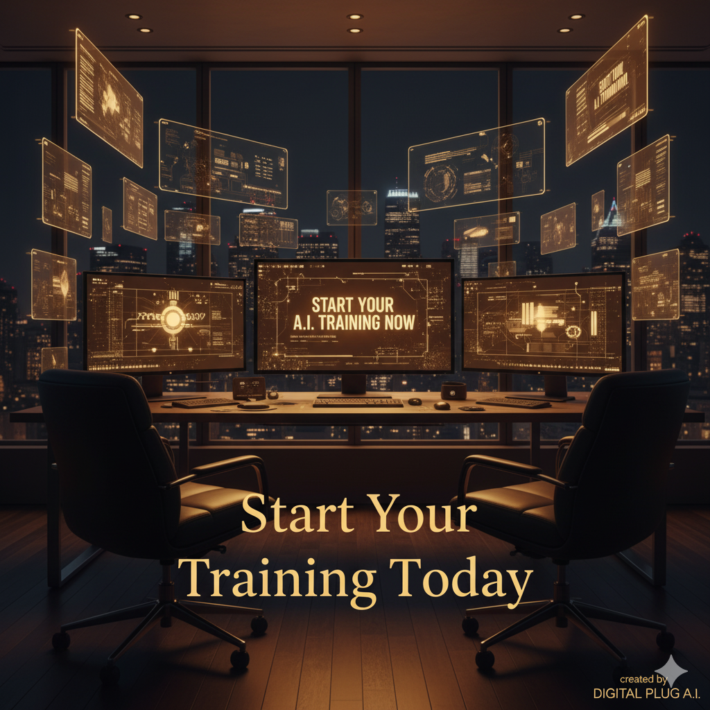 Digital Plug A.I.™ Elite Pack — A.I. Training PDF + Webinar System – Digital Plug A.I.™ | Build. Automate. Scale.