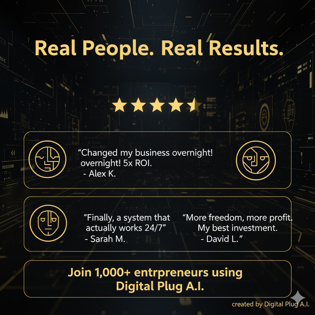 Digital Plug A.I.™ Pro System – Build & Automate Your Income Fast – Digital Plug A.I.™ | Build. Automate. Scale.