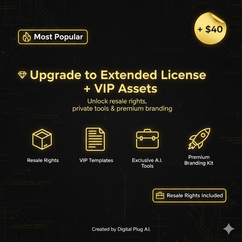 Digital Plug A.I.™ Pro System – Build & Automate Your Income Fast – Digital Plug A.I.™ | Build. Automate. Scale.